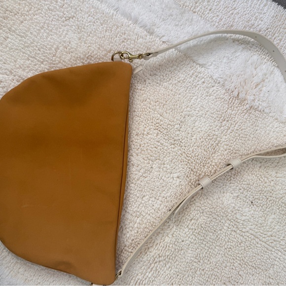 Clare V Chic Mustard Yellow suede Grande Fanny Crossbody Bag - Picture 4 of 4